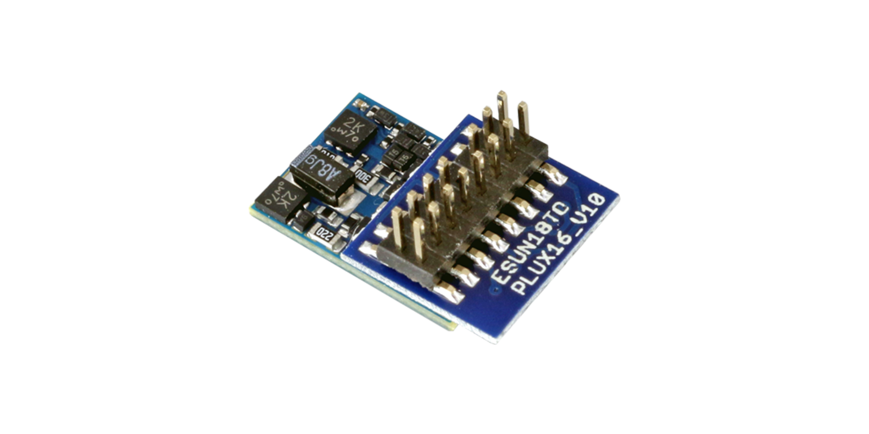 ESU 59824 - LokPilot 5 micro DCC, PluX16, Spurweit