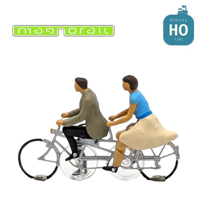 Magnorail KKd-2 - Tandem Fahrrad - Gebrauchsfertig