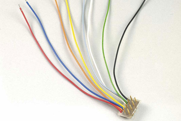 Lenz 80014 - LY014 NMRA-Stecker mit Kabel, 88mm