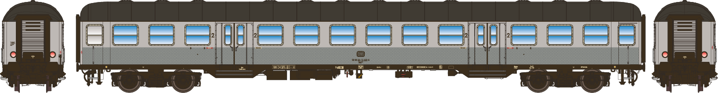 Spur 01 Modellbahnen 54142 - Silberling Epoche IV