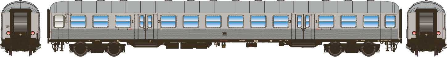 Spur 01 Modellbahnen 54131 - Silberling Epoche III