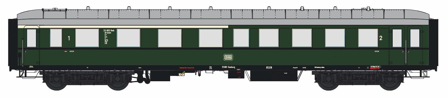 MBW 36122 - E36 - DB Epoche III - 1/2.Klasse - 2.B
