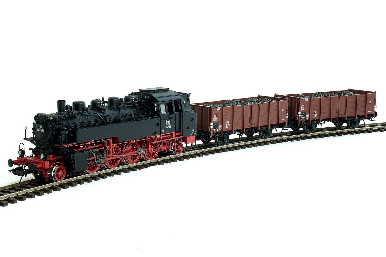 Lenz 43286-80 - Zug-Set BR86 516, DB, Ep.3 mit 2 G