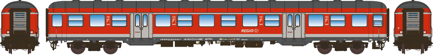 Spur 01 Modellbahnen 54181 - N-Wagen Epoche V-VI -