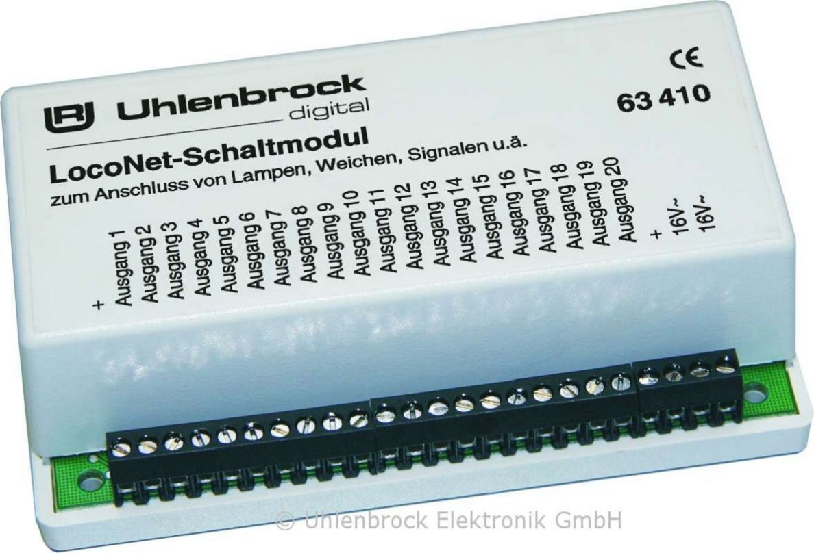 Uhlenbrock 63410 - LocoNet-Schaltmodul