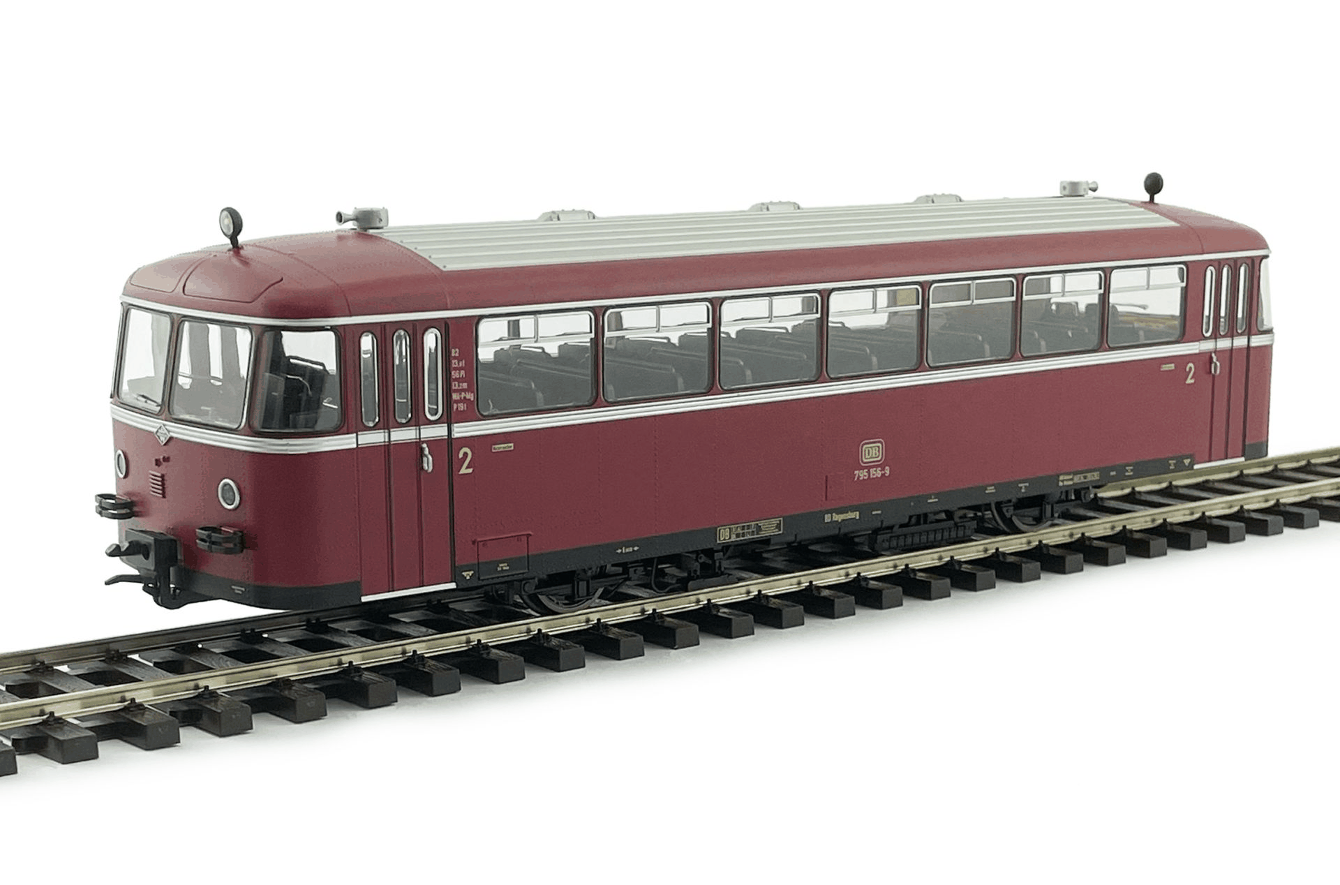 Lenz 40195-03 - Schienenbus BR 795 156-9, DB, Epoc