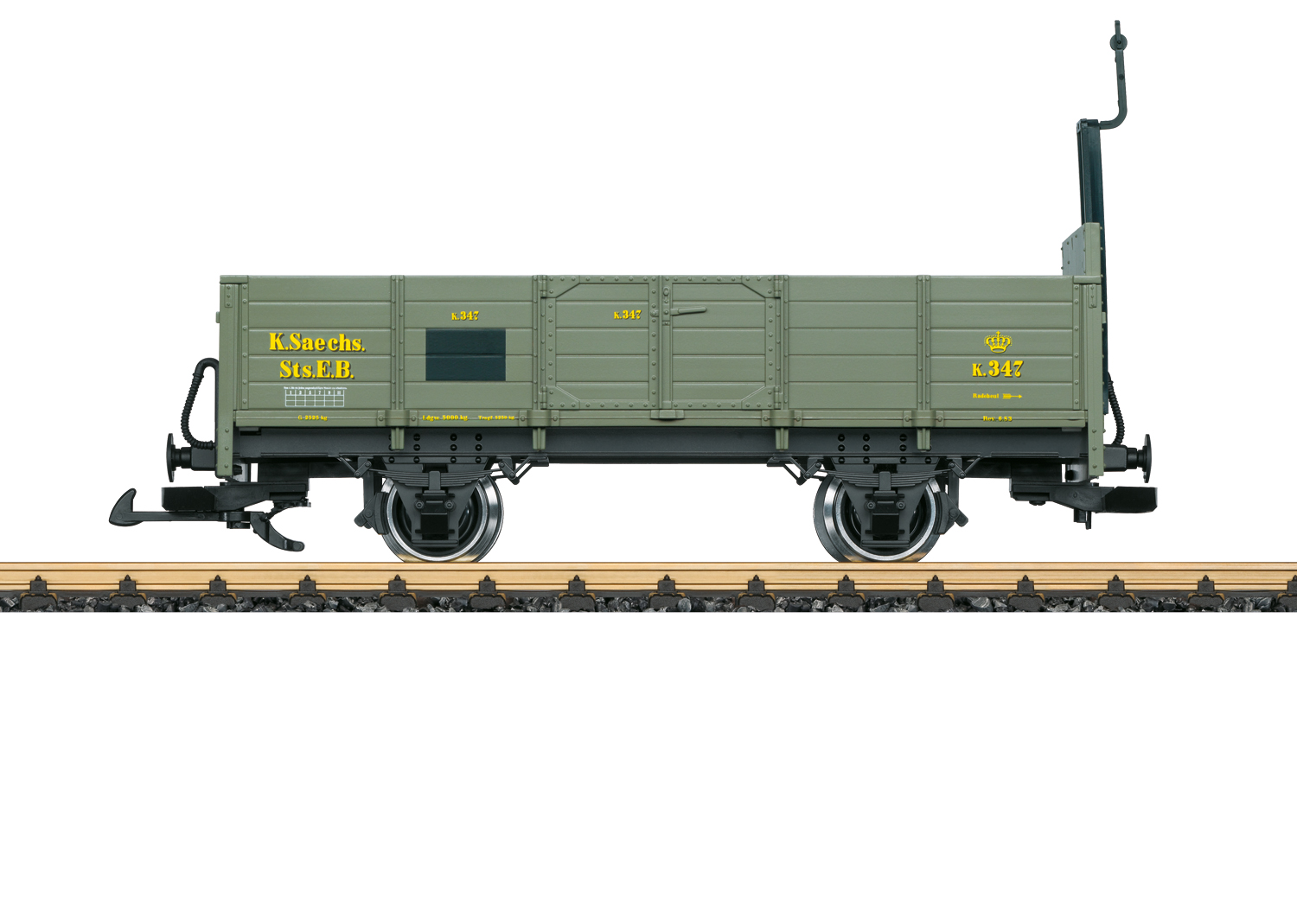 LGB 40273 - Off. Güterwagen K.sä.St.E.