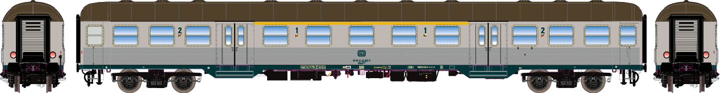Spur 01 Modellbahnen 54154 - Silberling Epoche IV