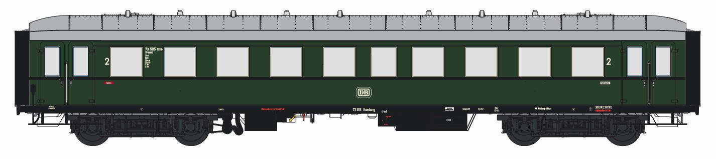 MBW 36113 - E36 - DB Epoche III - 2.Klasse - 3.Bet