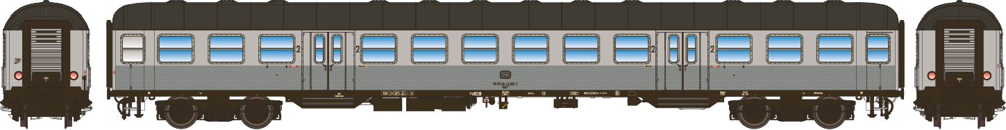Spur 01 Modellbahnen 54141 - Silberling Epoche IV